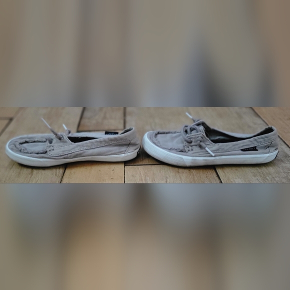 SPERRY Topsider boat sneaker slip on 6 khaki cream - Picture 3 of 8